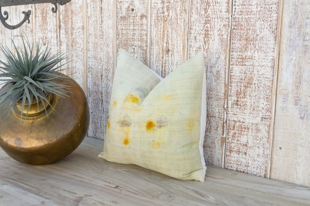 Lily Tie Dyed Organic Silk Pillow