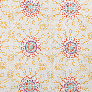 26" x 26" Sun Tile Decorative Indoor Pillow, Egg Yolk Yellow