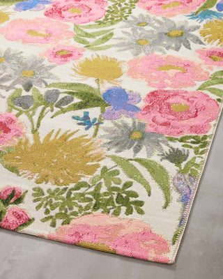 Loloi II Botanical Ivory/Multi 5'3"x7'8" Area Rug