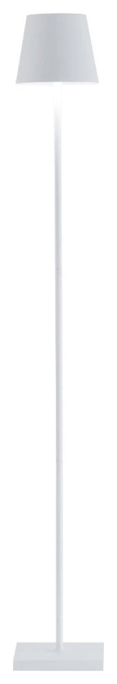 Zafferano LD0390B3 Poldina Pro L Floor Lamp - White