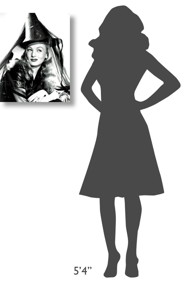 "I Married a Witch - Veronica Lake" Canvas Giclee, 17"x22"