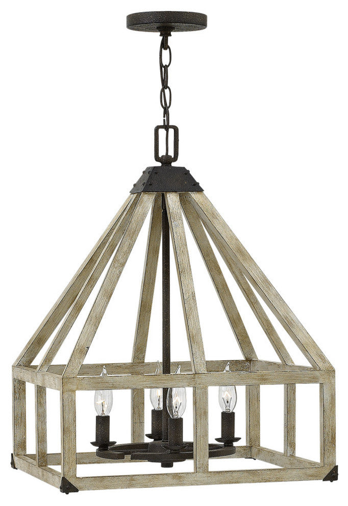 Hinkley Emilie Chandelier Medium Open Frame