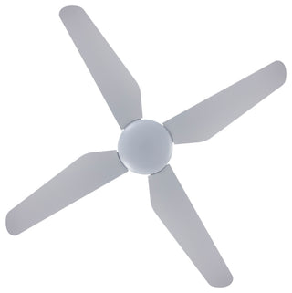 Lucci Air Aria Hugger 52" CTC Light With Remote Ceiling Fan, White