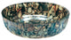 Tempered Glass 1/2" Thick, 16.5" Diameter, 5.5" With Chrome Pop-Up Drain