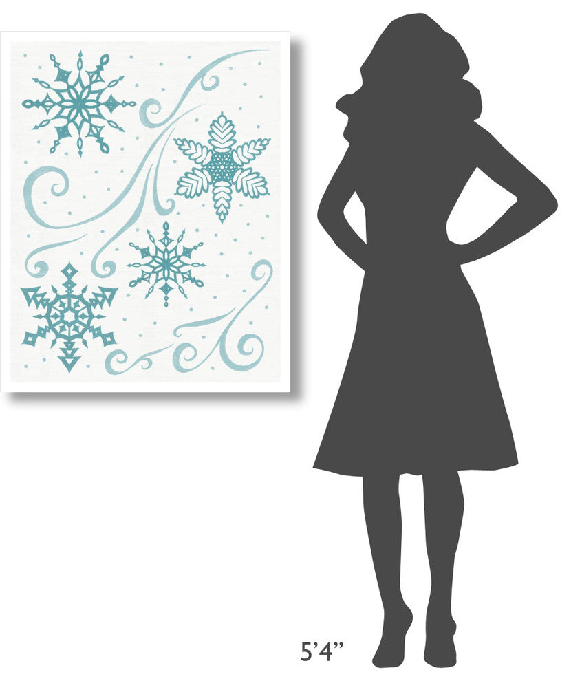 "Christmas Otomi Tile I" Digital Paper Print by Elyse DeNeige, 30"x37"
