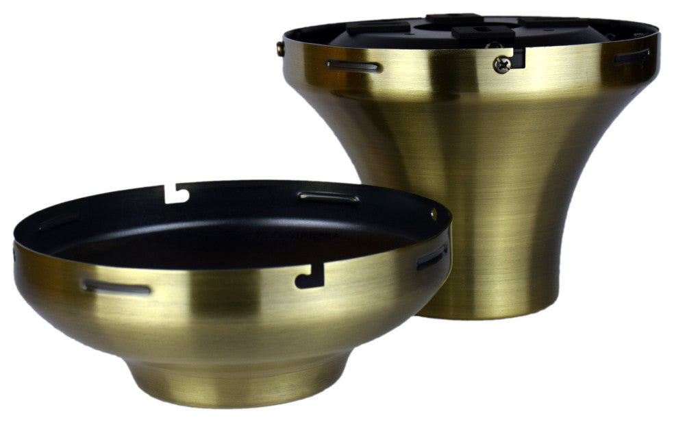 Close to Ceilng Kit, Antique Brass