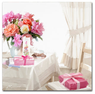 The Macneil Studio 'Birthday Gift' Canvas Art, 24"x24"