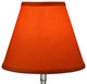 Fenchel Shades 5"x10"x8" Uno Attachment Empire Lamp Shade, Linen Carrot