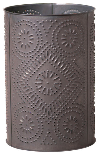 Waste Basket With Diamond, Kettle Black