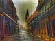 New Orleans "Chartes Vintage" Stretched Canvas Giclee, 18"x24"