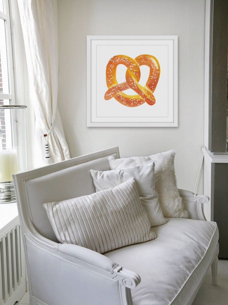 "Pretzel" Framed Painting Print