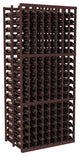 8 Column Double Deep Cellar, Redwood, Walnut