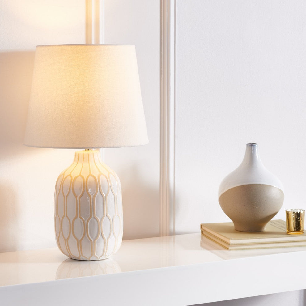 Safavieh Lansing Table Lamp White