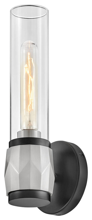 Hinkley Ellison Medium Single Light Vanity, Black