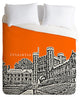 Deny Designs Bird Ave Princeton University Orange Duvet Cover - Lightweight