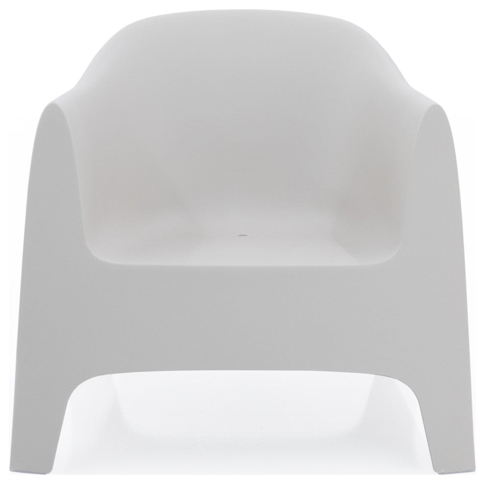 Vondom Solid Indoor/Outdoor Lounge Chair (Set of 2), White
