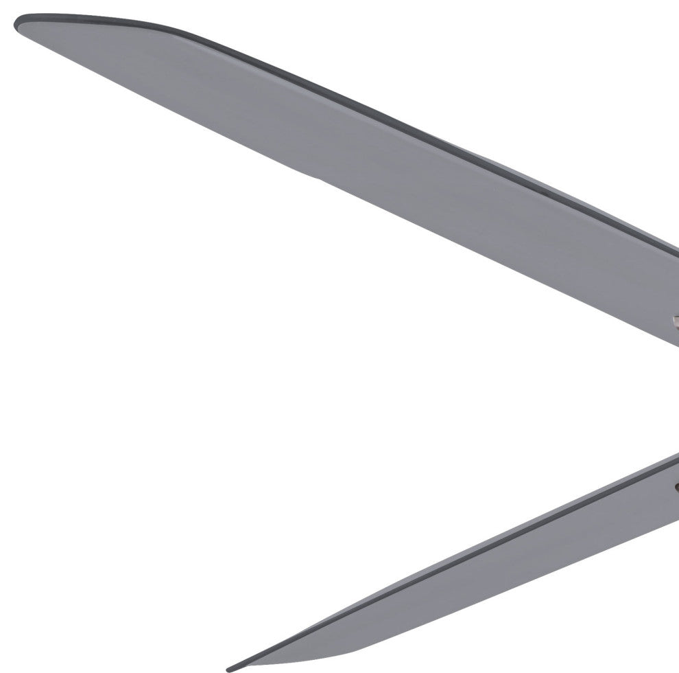 Minka Aire Rudolph Ceiling Fan, Brushed Nickel, Silver, F727-BN/SL