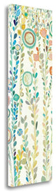 "Under The Rain Panel I White" By Candra Boggs, Giclee on Gallery Wrap Canvas