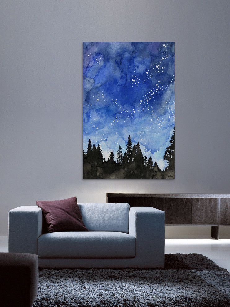 "Galaxy" Print on Canvas by Rachel Byler