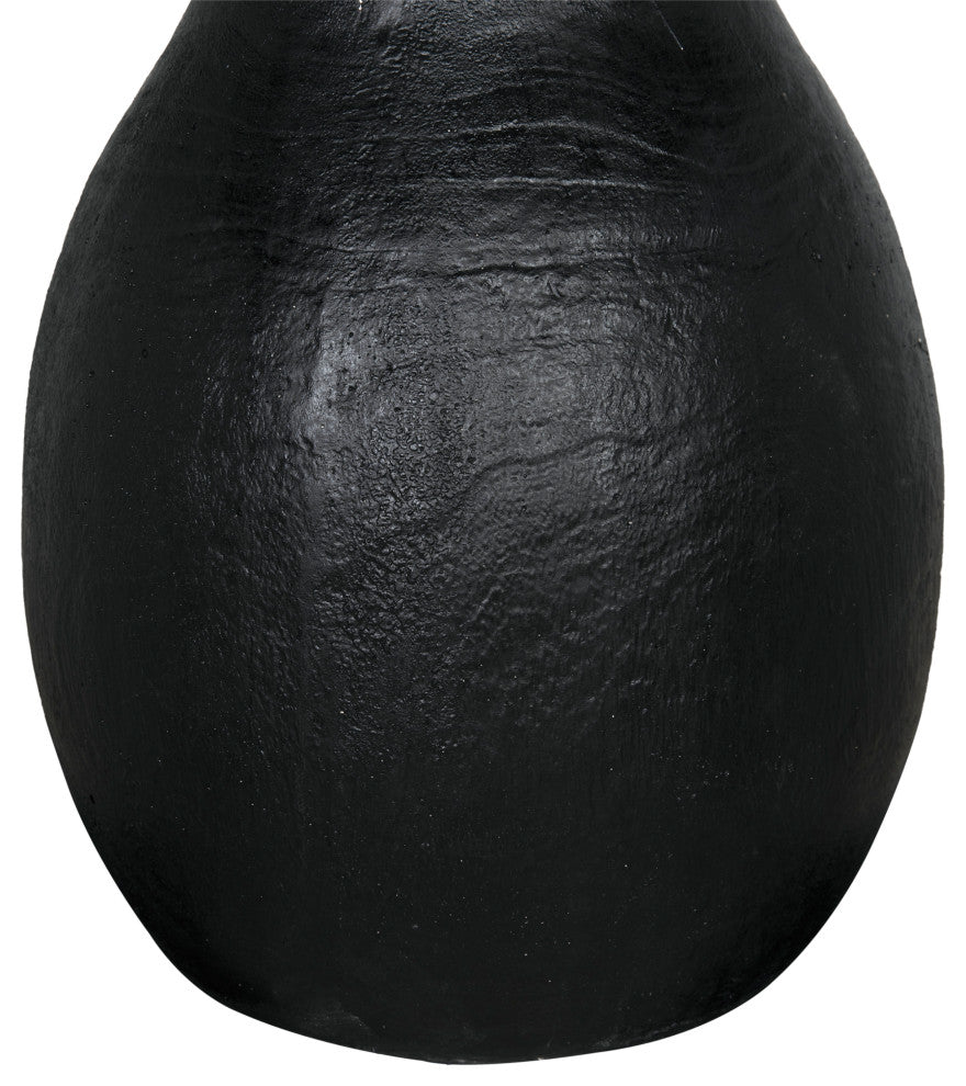 Samson Stool/Side Table, Black Burnt Resin