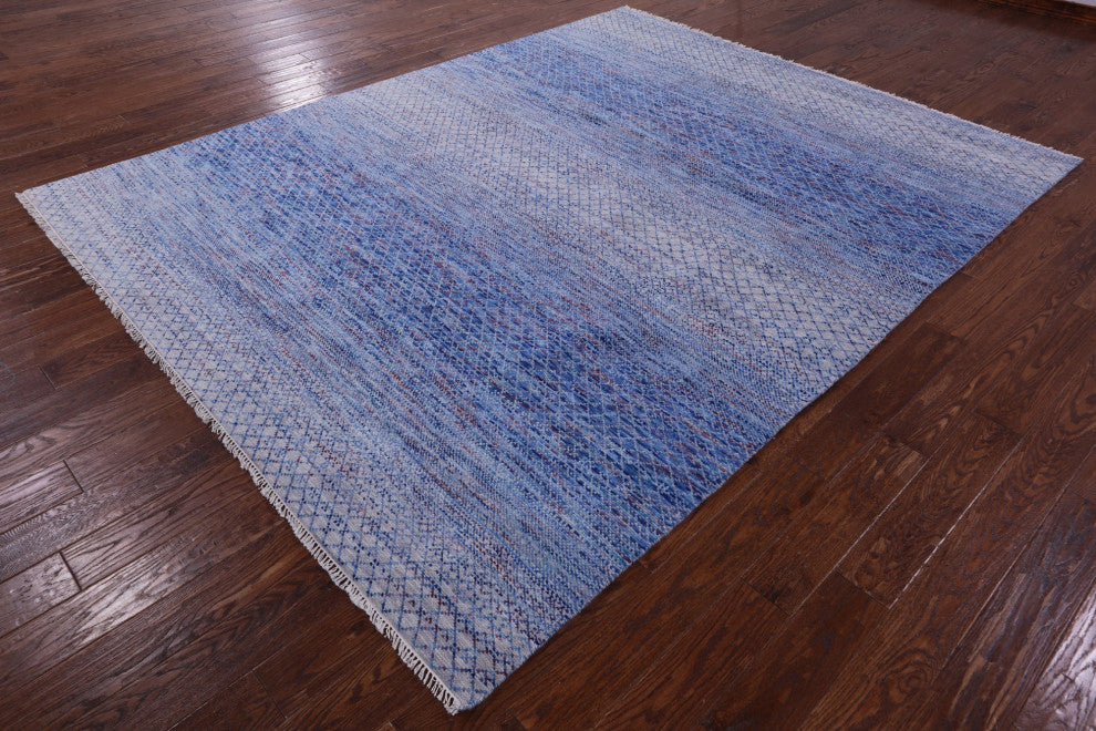 Savannah Grass Hand Knotted Wool Rug 8' 1" X 10' 3" - Q13199