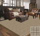 Coir Herrington Plaid Area Rug Milliken Tactesse Nylon, 5'x7'