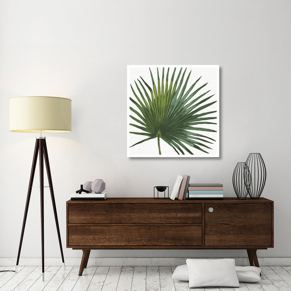 "Welcome to Paradise XVI on White" Paper Print by Janelle Penner, 38"x38"