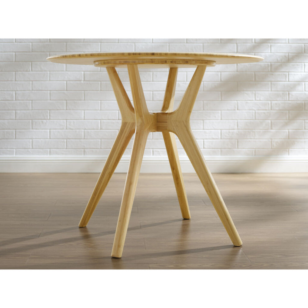 Greenington Sitka 36" Round Dining Table | Wheat