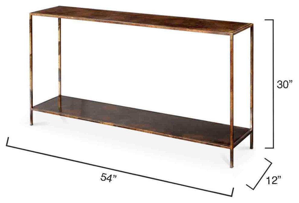 Royal Metal Console Table