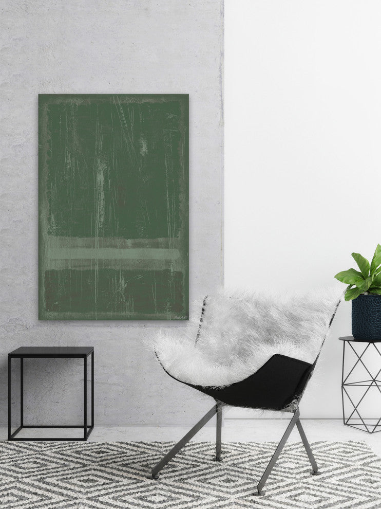 "Concealed Shadows" Painting Print on Wrapped Canvas, 30x45