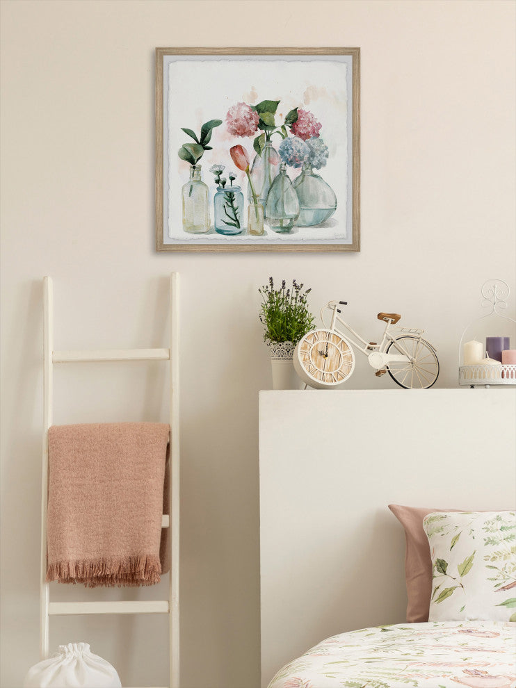 "Bottled Up" Framed Painting Print