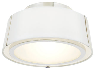 Crystorama Lighting Group FUL-903 Fulton 2 Light 12"W Semi-Flush - Polished