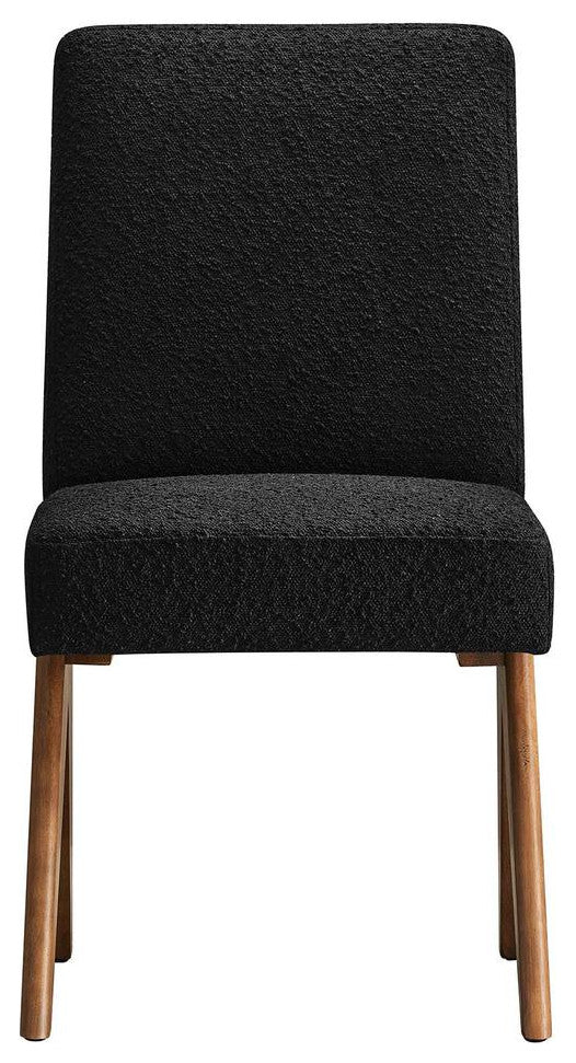 Lyra Boucle Fabric Dining Room Side Chair - Set of 2