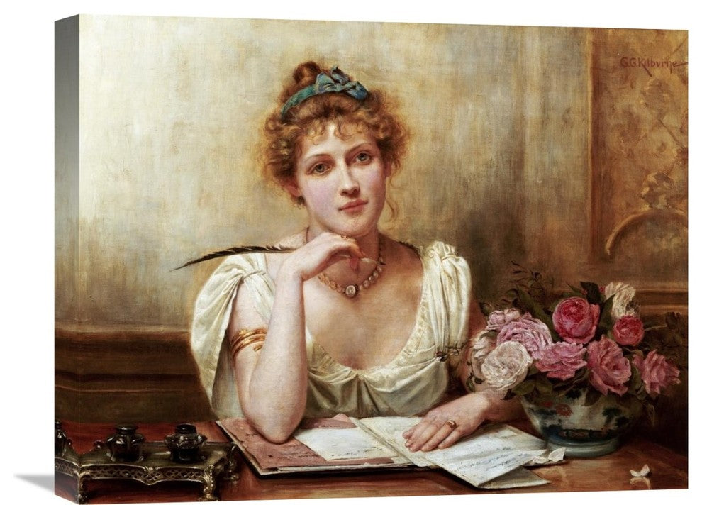 "The Letter" Artwork, 22" x 17"