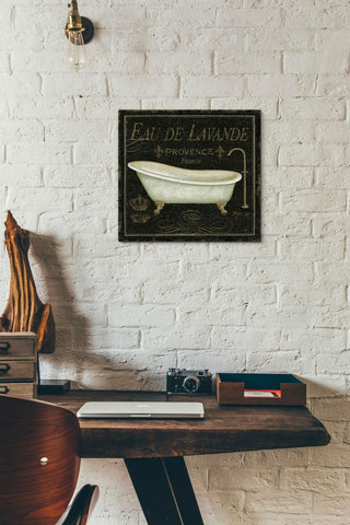 Bain de Luxe I' by Daphne Brissonnet, Giclee Canvas Wall Art, 12"x12"