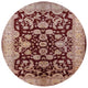 Ahgly Company Indoor Round Mid-Century Modern Area Rugs, 3' Round