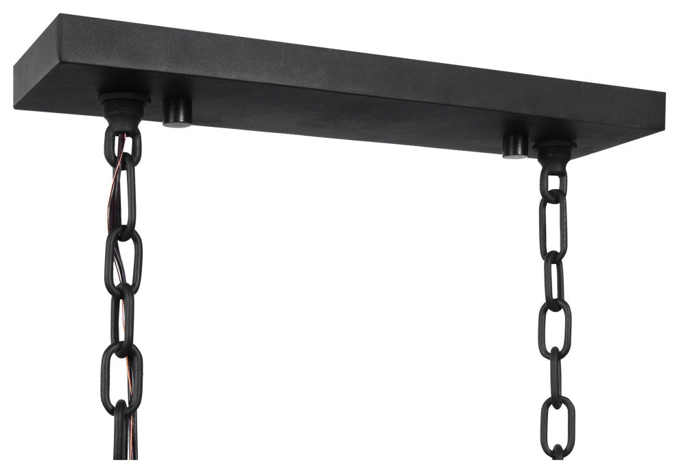 Uttermost Jarsdel 6 Light Industrial Island Light