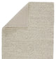 Jaipur Living Alta Handmade Solid Gray/White Area Rug, 9'x12'