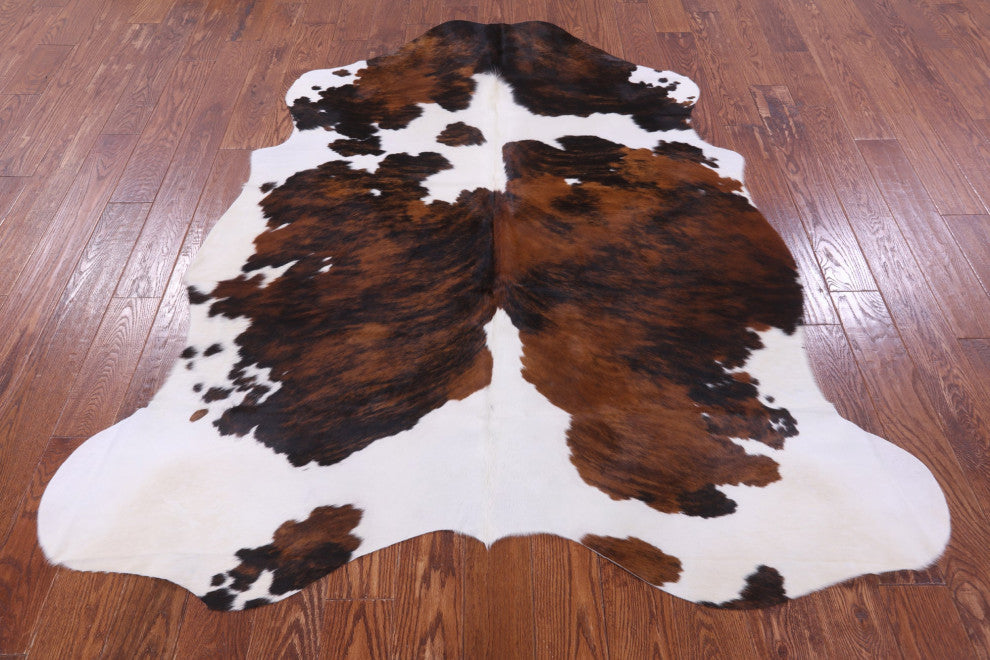 Natural Cowhide Rug 6' 9" X 6' 0" C2191