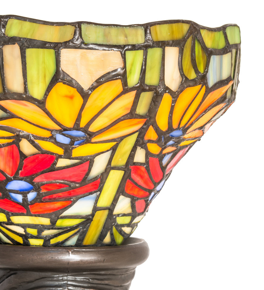 15 High Tiffany Poinsettia Mini Lamp