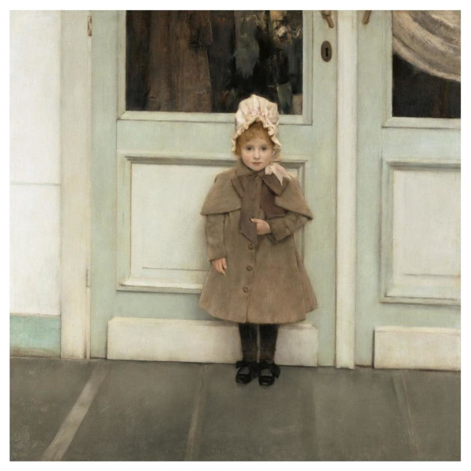 "Jeanne Kefer" Digital Paper Print by Fernand Khnopff, 20"x20"