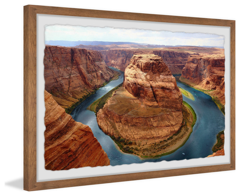 "Cutting Through" Framed Painting Print, 36x24