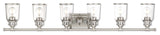 Livex Lighting Lawrenceville Light Bath Vanity, Brushed Nickel