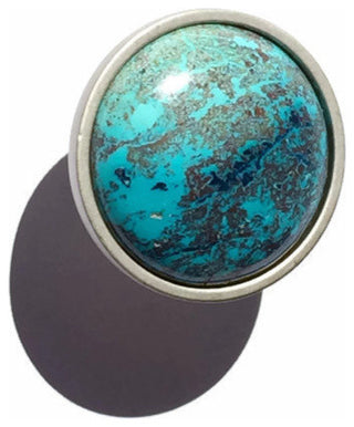 Chrysocolla Stone Knob