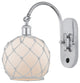 Innovations 518-1W-PC-G121-8RW 1 Light Sconce, Polished Chrome