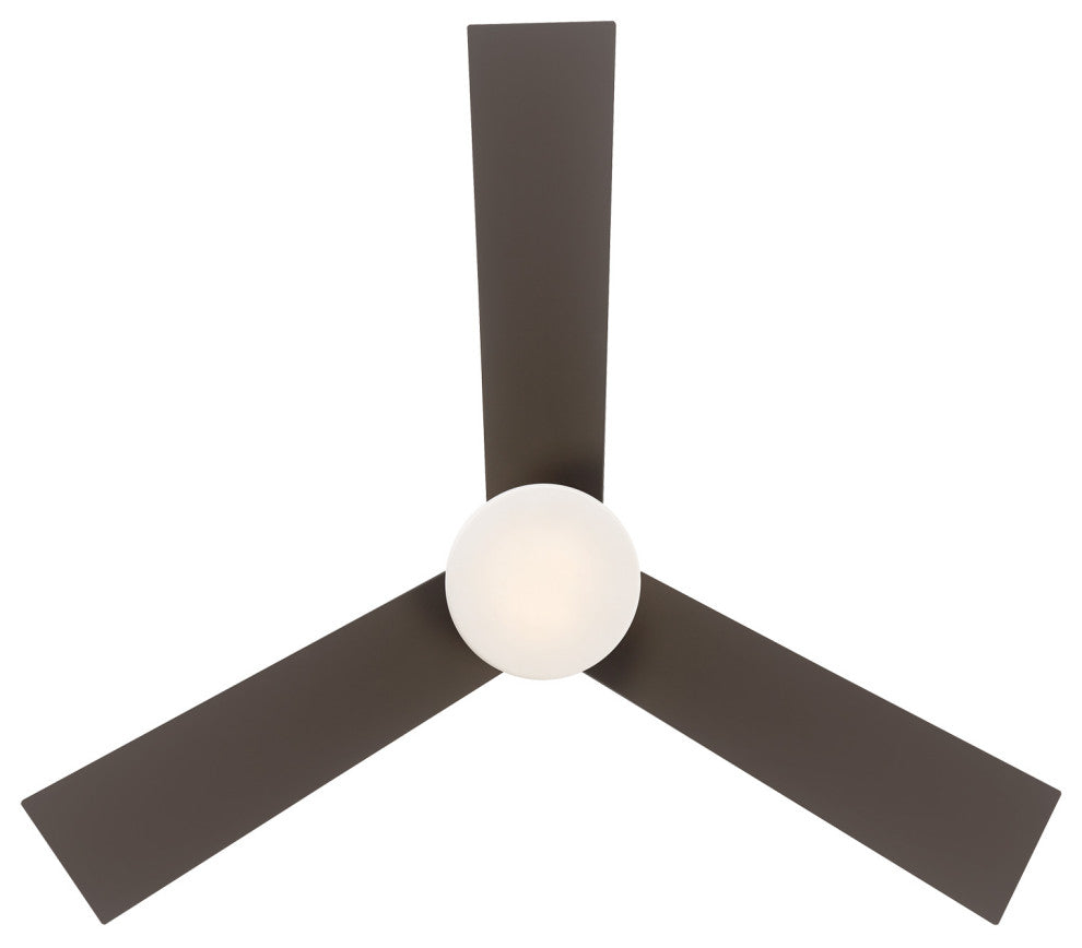 Axis 3-Blade Smart Ceiling Fan 44" Bronze, 3000K LED Kit