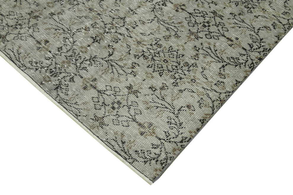 Rug N Carpet - Handmade Turkish 6' 4'' x 9' 2'' Wool Over-dyed Rug