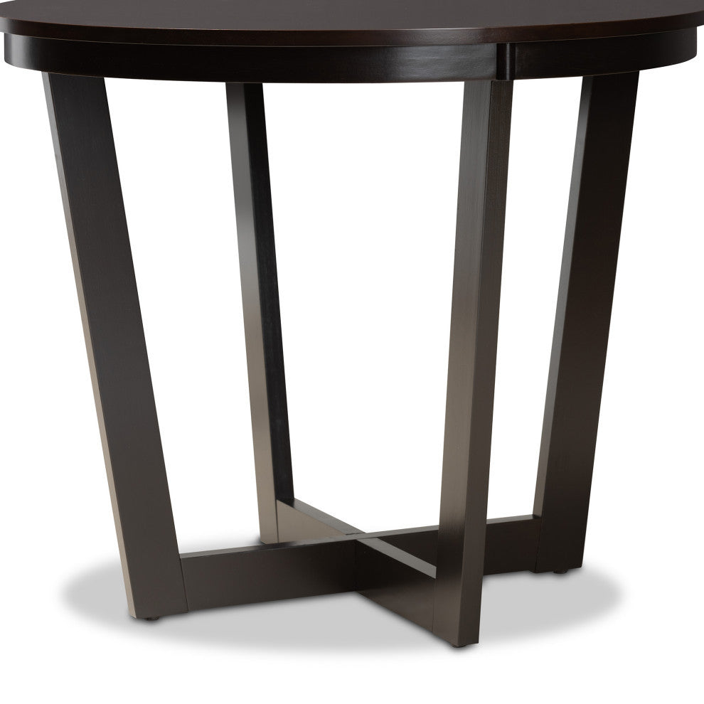 Santiago 35" Modern Round Dining Table