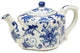 Blue and White Tea Pot