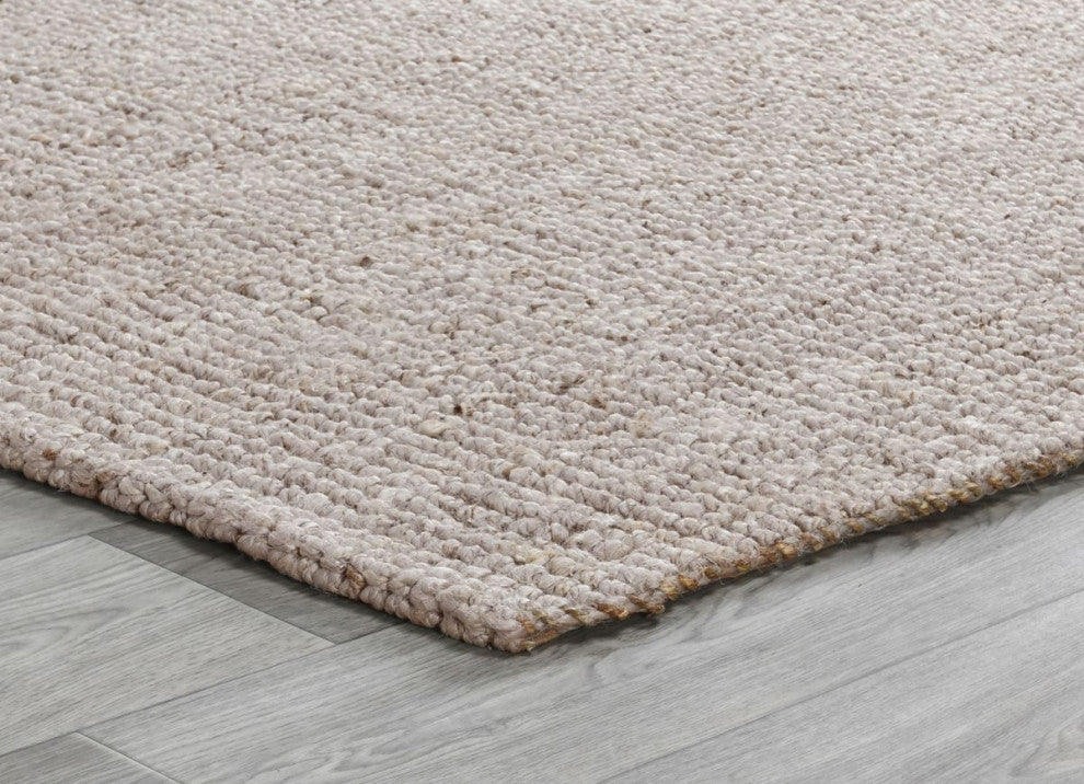 Classic Home Chunky Loop Oatmeal 5x8 Rug
